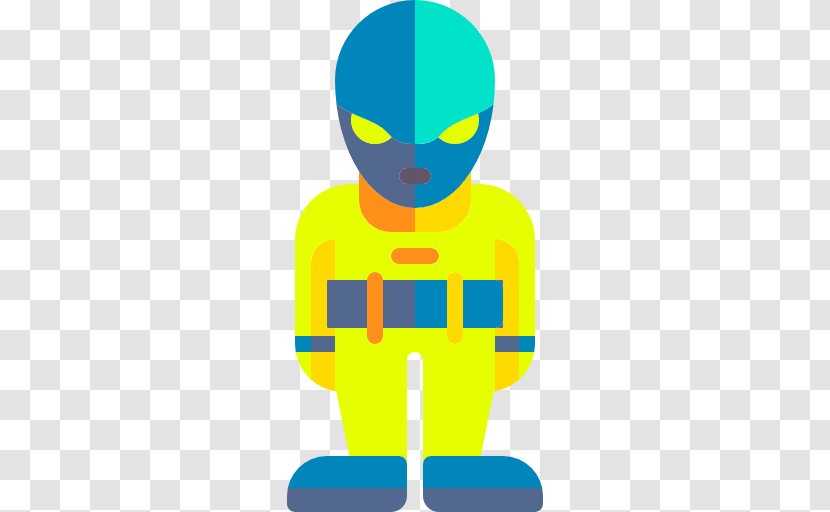 Icon - Yellow - Alien Transparent PNG