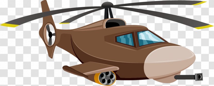 Airplane Aircraft Helicopter Illustration - Rotor Transparent PNG