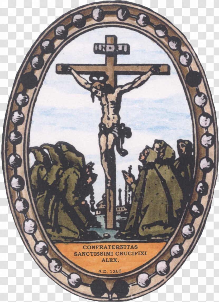 Chiesa Di San Giovannino Confraternity Veneranda Confraternita Del Santissimo Crocifisso Church Of The Holy Crucifix - Badge - Sfondo Transparent PNG