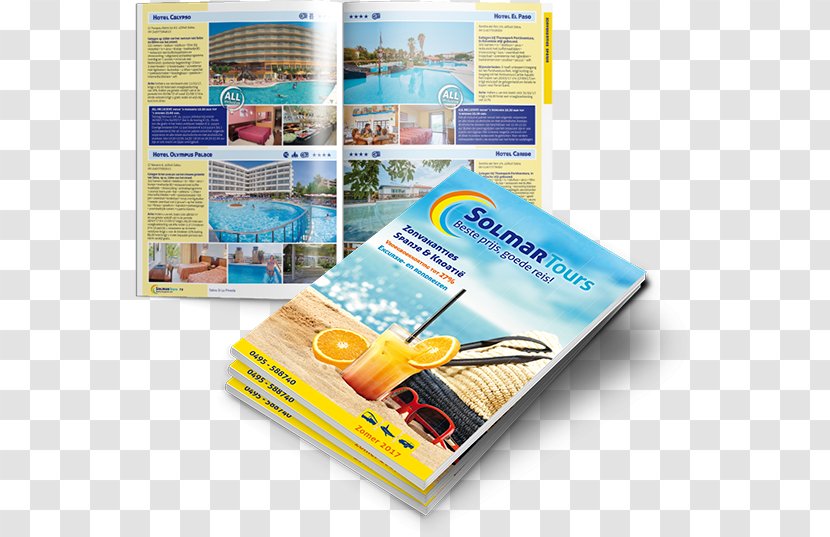 Brochure Solmar Tours Product Plus Advertising Summer - Pamphlet Transparent PNG