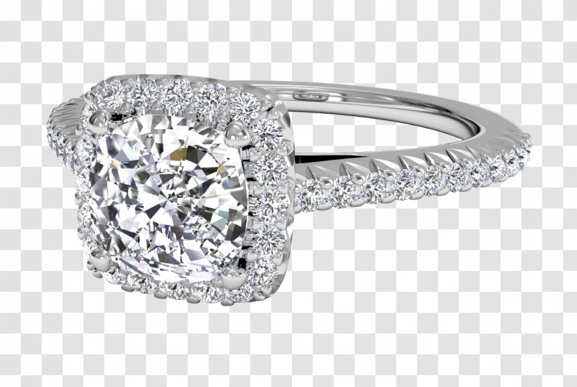 Engagement Ring Jewellery Wedding Diamond Cut - Gold Transparent PNG