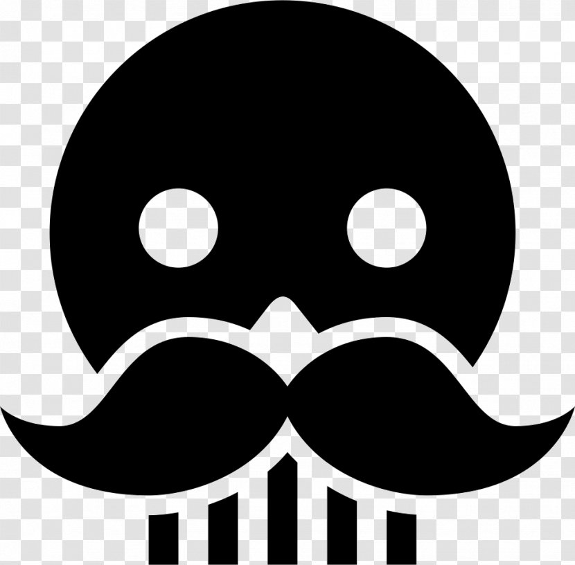 Clip Art Download - Monochrome Photography - Moustache Transparent PNG