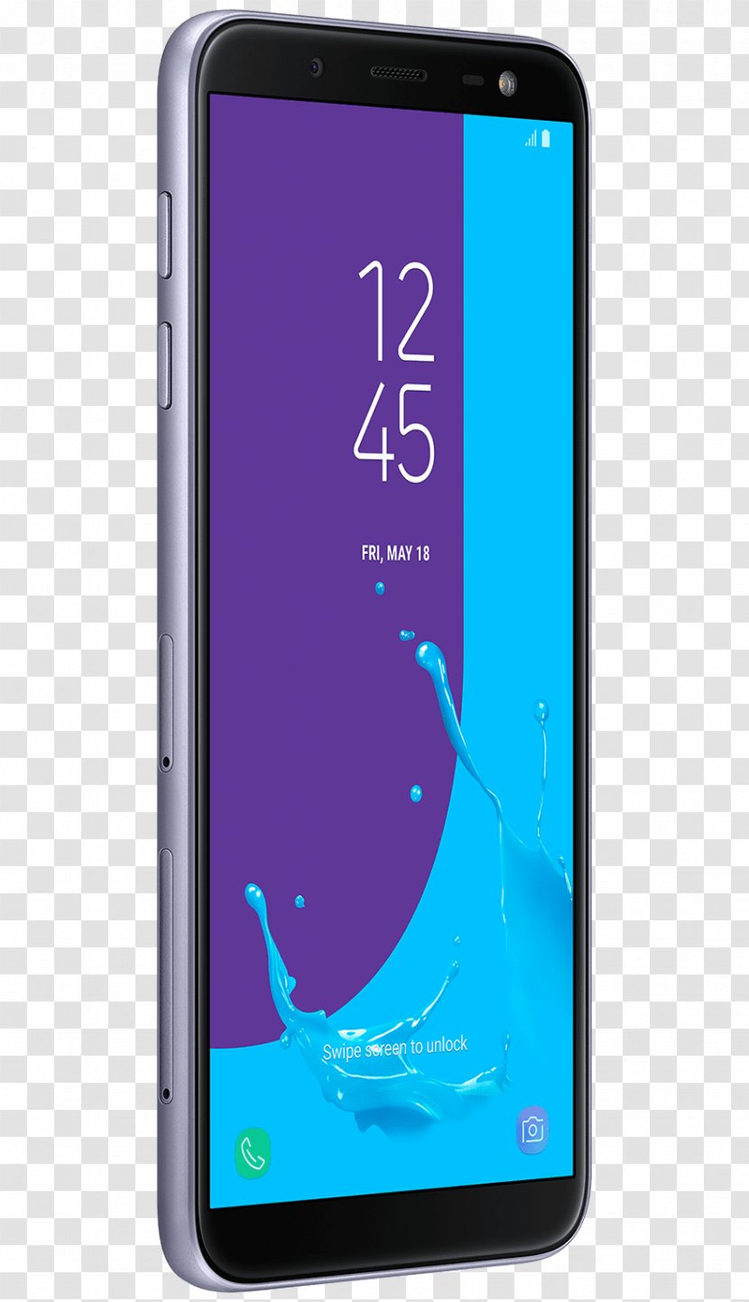 Samsung Galaxy J6 (2018) J600G 3GB/32GB Dual SIM - Mobile Phone - Purple Duos SM-J600F/DS 4G LTE Lavender SmartphoneSmartphone Transparent PNG