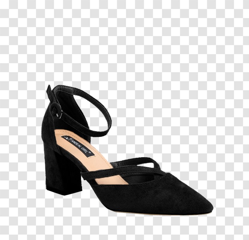 Strap High-heeled Shoe Court - Footwear - Sandal Transparent PNG