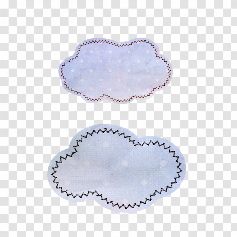 Paper Sticker - Cloud Transparent PNG