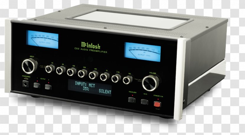 Preamplifier McIntosh Laboratory Audiophile Sound - Hi-fi Transparent PNG