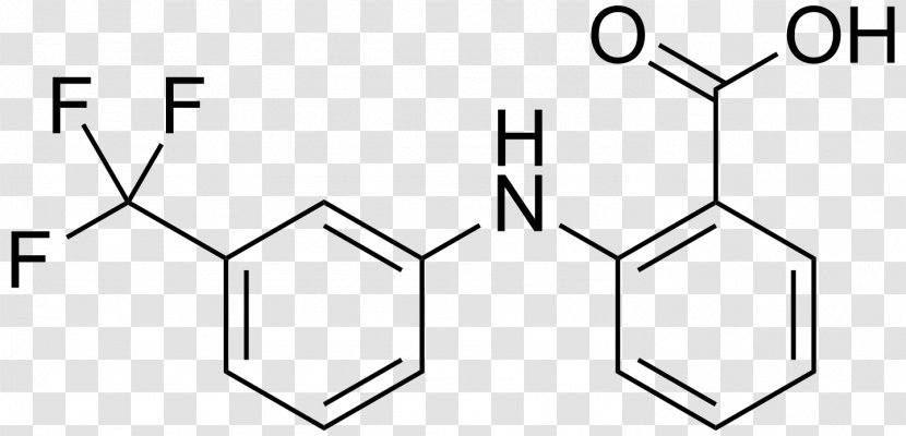 Niflumic Acid Mandelic Tartaric Fumaric - Fenamic - Aminobenzoic Transparent PNG