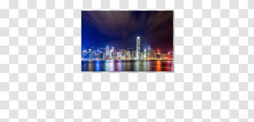 Hong Kong Text Purple Conflagration WandbilderXXL - Night Poster Transparent PNG