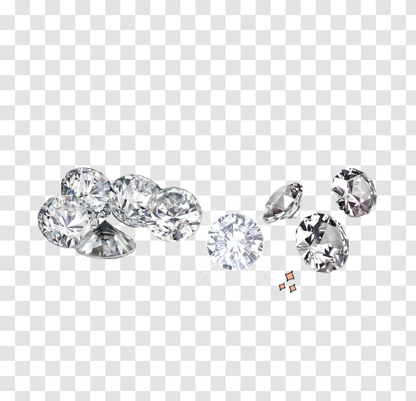 Jewellery Diamond Crystal Carat - Wedding Ring Transparent PNG