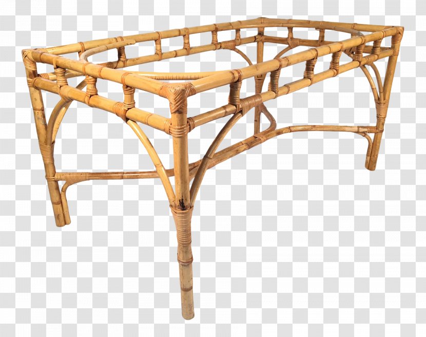 Wood Table - Wicker End Transparent PNG