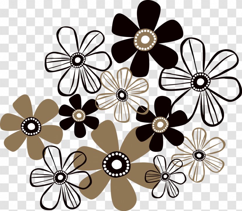 Drawing Stock Photography Flower Clip Art - Black And White - Jasmine Transparent PNG