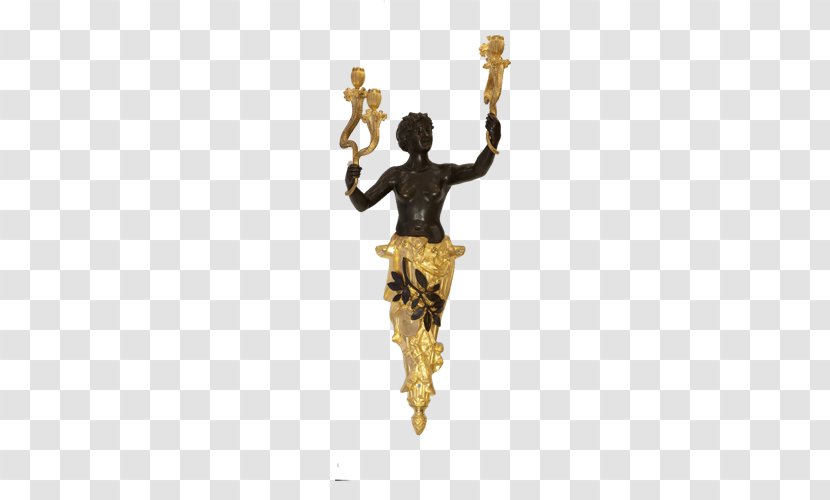 Metal Statue - Designer - Waving Black Women Transparent PNG