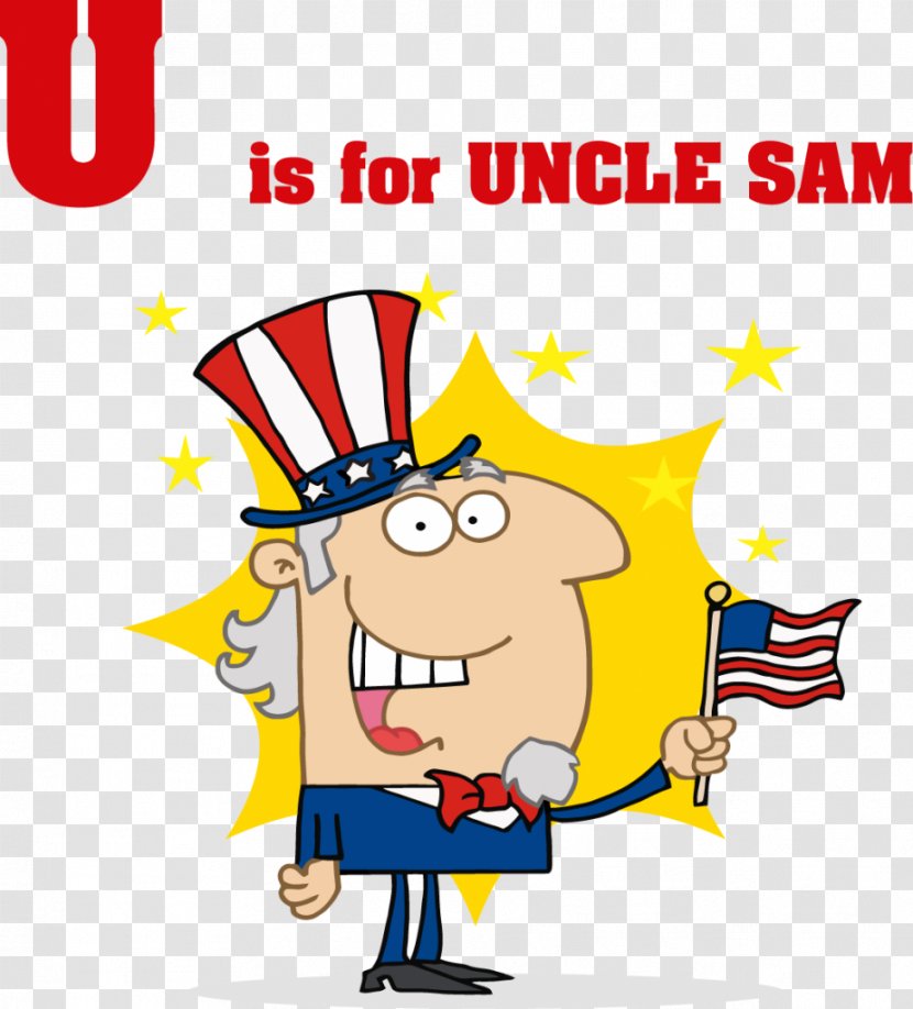 United States Uncle Sam Royalty-free Clip Art - Cartoon Letter Transparent PNG