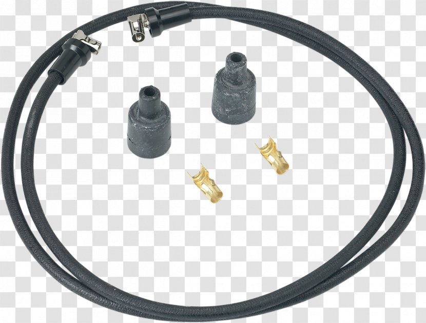 Car Wiring Diagram Wire Spark Plug Copper Conductor - Automotive Ignition Part Transparent PNG