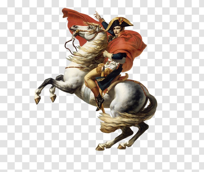 Napoleon Crossing The Alps France French Campaign In Egypt And Syria Emperor His Study At Tuileries Revolution - Fictional Character Transparent PNG