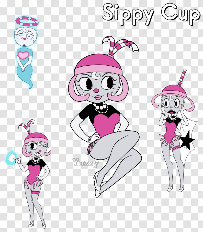 Cuphead Cartoon Sippy Cups - Fashion Accessory - Cup Transparent PNG