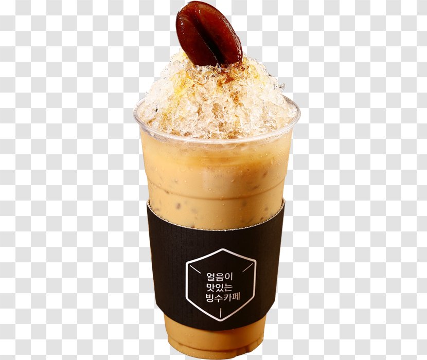 Sundae 코코다방 Frappé Coffee Affogato Ganggyeong-eup - Cream - Ice Transparent PNG