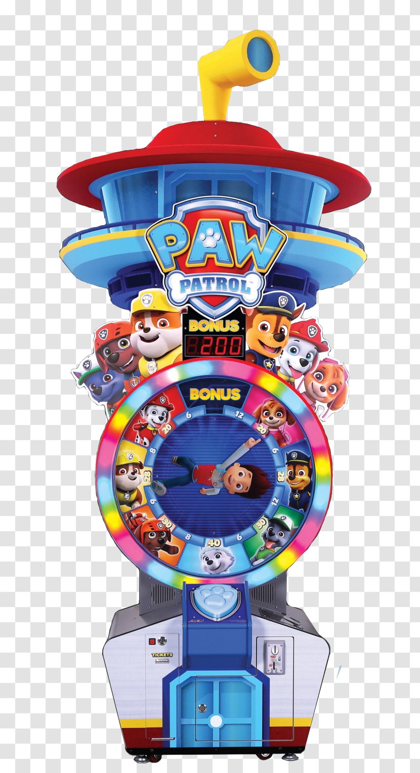Arcade Game Video Andamiro Redemption - Paw Patrol Transparent PNG