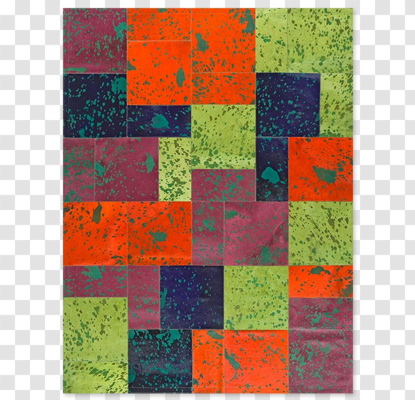 Patchwork Square Meter Pattern - Csm Custom Rugs Transparent PNG