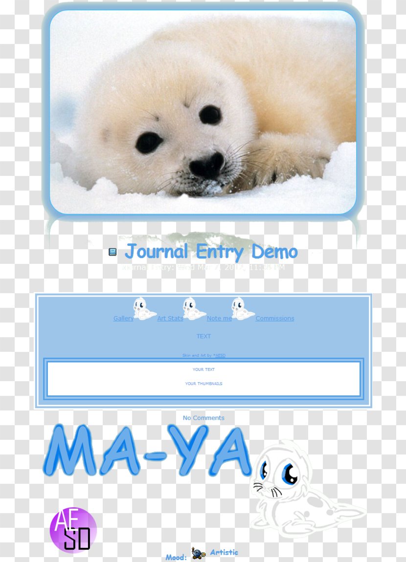 Puppy DeviantArt Dog Breed Polar Bear - Like Mammal Transparent PNG
