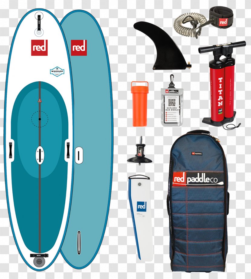 Standup Paddleboarding 2018 Red Paddle Co Ride Inflatable SUP MSL 10'7 Stand Up Board + Bag - Surfing - Wind Transparent PNG