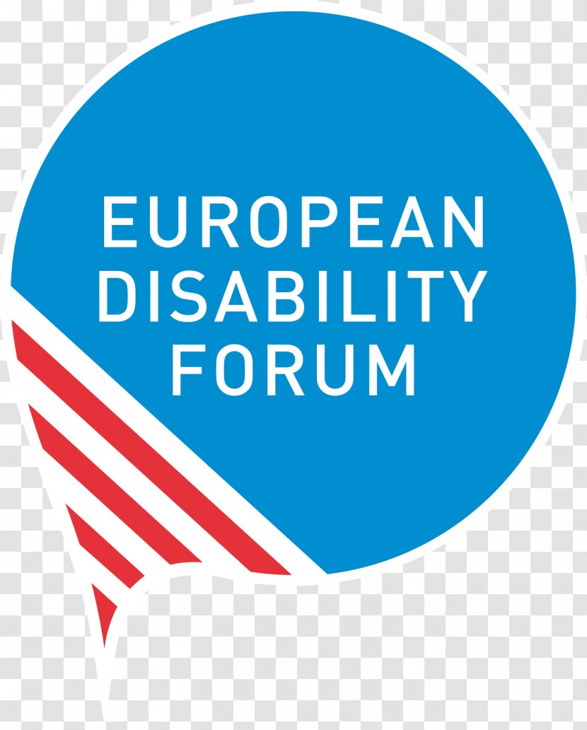 European Union Disability Forum Organization - Text - Logo Edf Transparent PNG