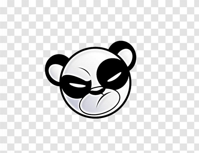 Giant Panda Logo Envato - Cartoon - Dj Producer Transparent PNG