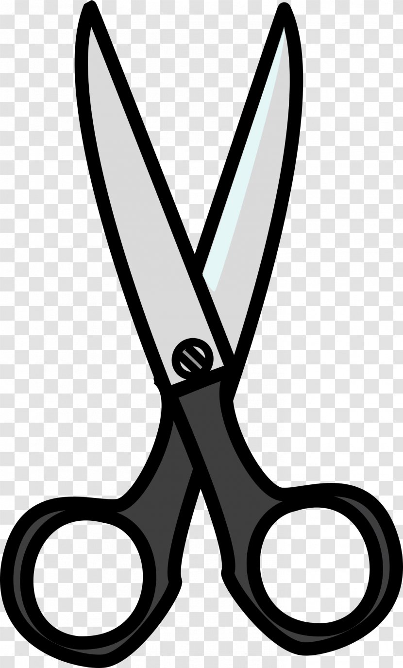 Drawing Scissors Hair-cutting Shears Clip Art - Royaltyfree Transparent PNG