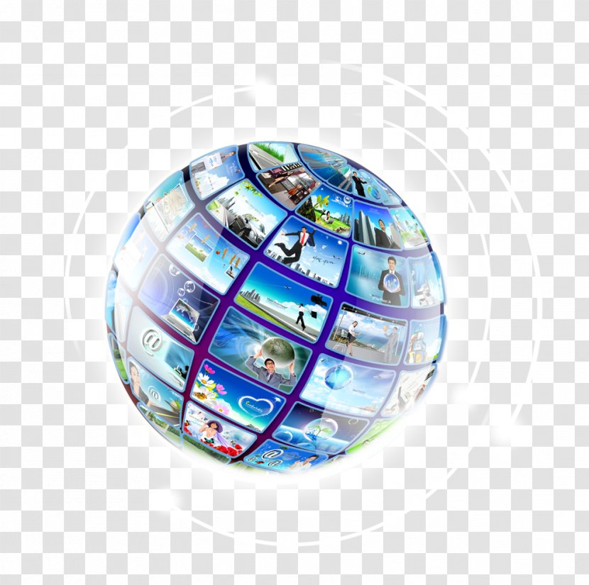 Technology High Tech Computer - Globe - Science Posters Transparent PNG