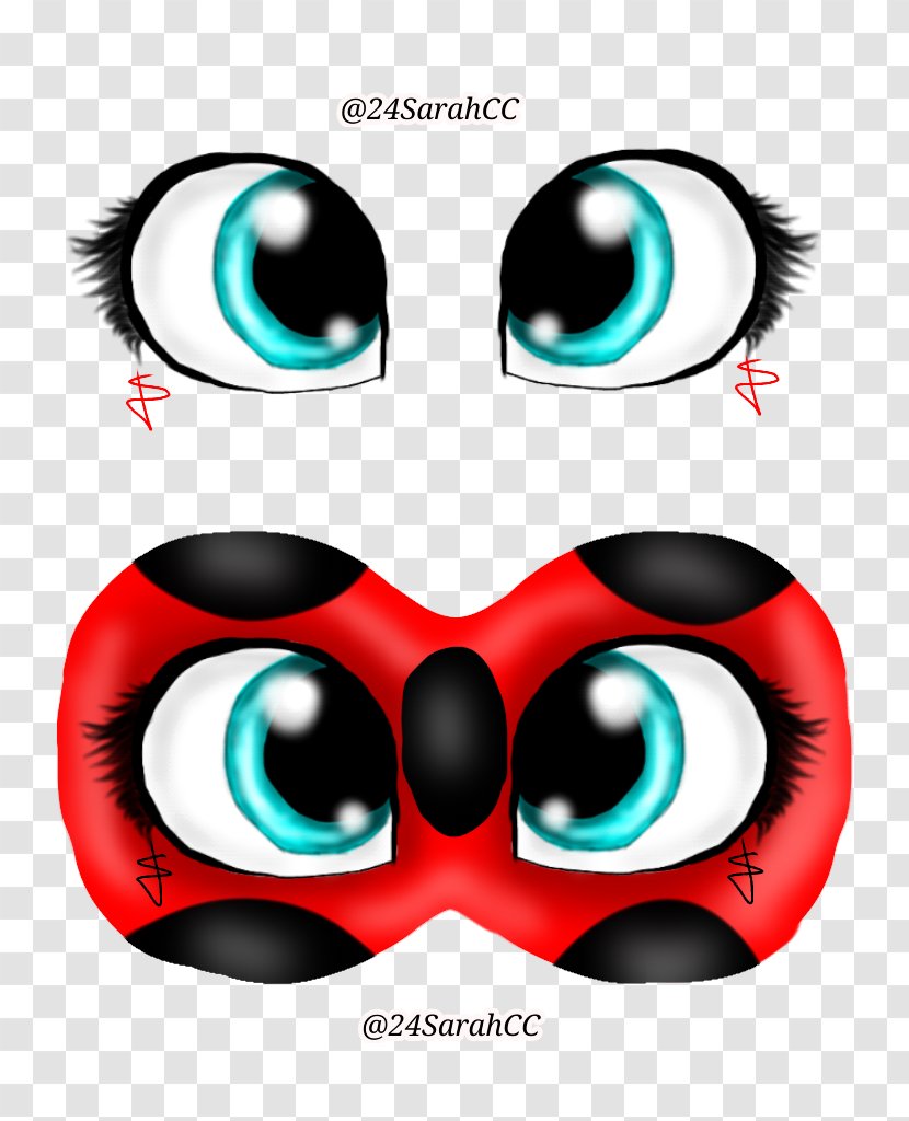 Eye Clip Art Desktop Wallpaper Design Teal - Frame - Marinette Ladybug Transparent PNG