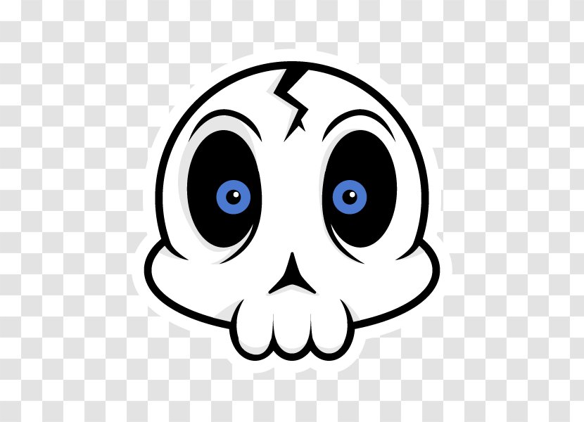 Skull Cartoon Adobe Illustrator Clip Art - Royaltyfree Transparent PNG