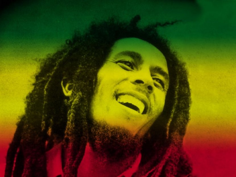 Bob Marley And The Wailers Legend Reggae One Love/People Get Ready - Watercolor Transparent PNG