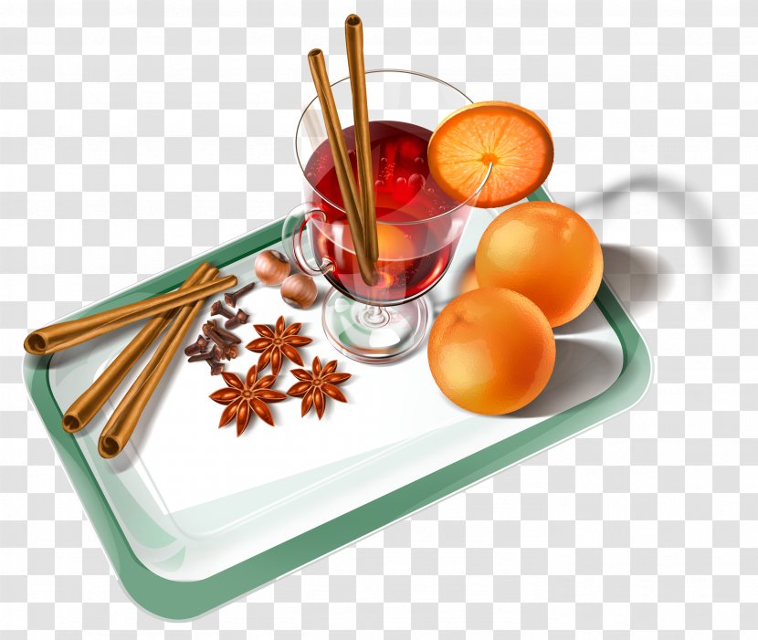 Tea Cocktail Tray Clip Art - Wine Glass - With Cup Of Clipart Transparent PNG