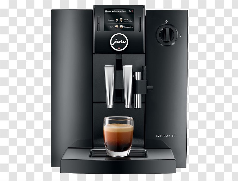 Coffee Espresso Machines Jura Elektroapparate IMPRESSA F8 - Capresso Transparent PNG