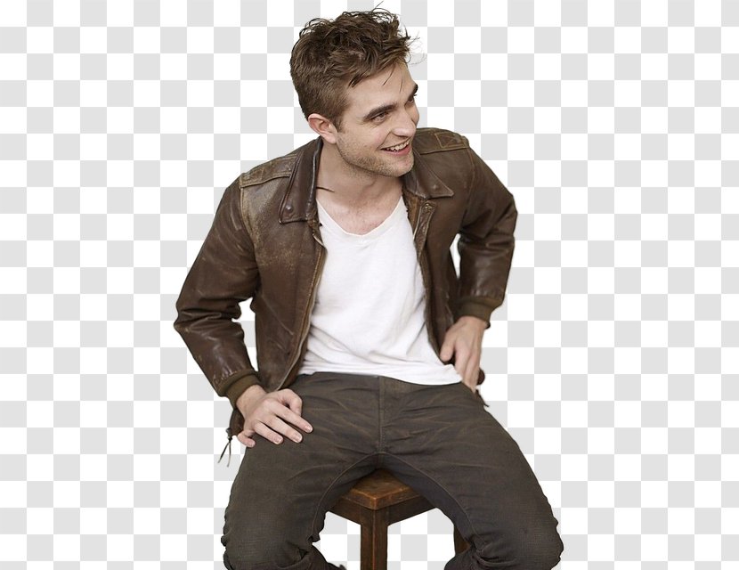 Robert Pattinson The Rover Leather Jacket Hollywood Male Transparent PNG