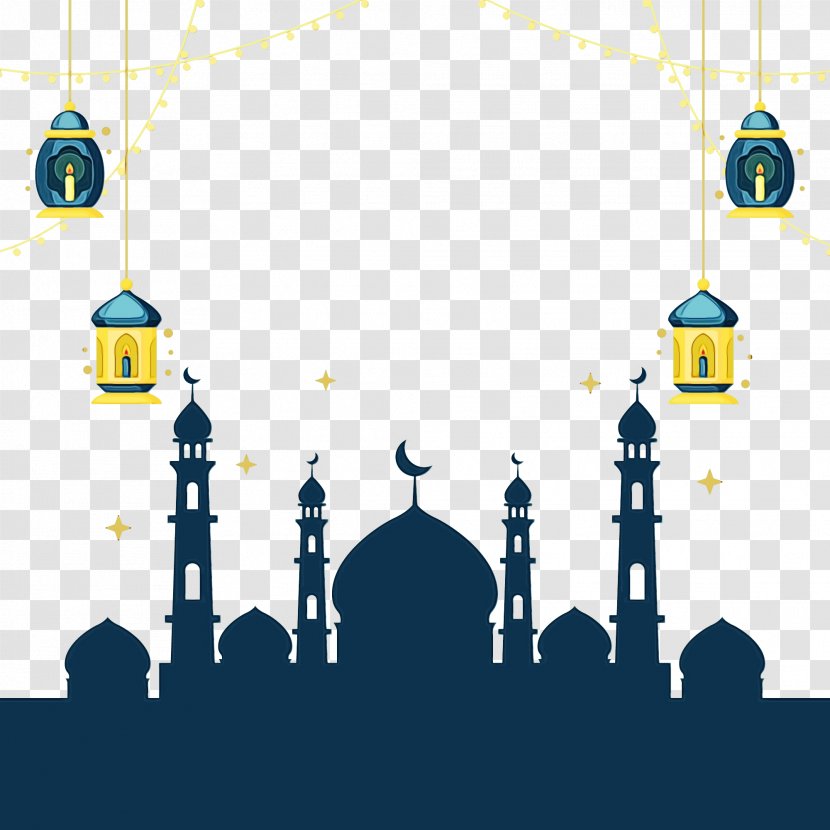 Ramadan Clip Art Vector Graphics Mosque - Building - Landmark Transparent PNG