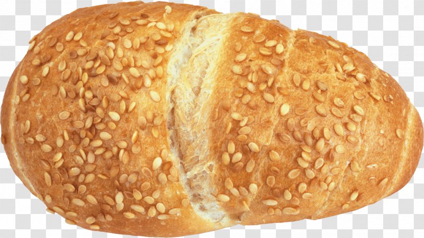 Toast Bread Bun Clip Art - Small Transparent PNG
