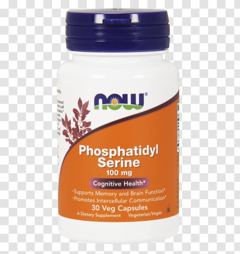 Dietary Supplement Now Foods Phosphatidyl Serine Health Capsule Vitamin - Women Essential Supplies Transparent PNG