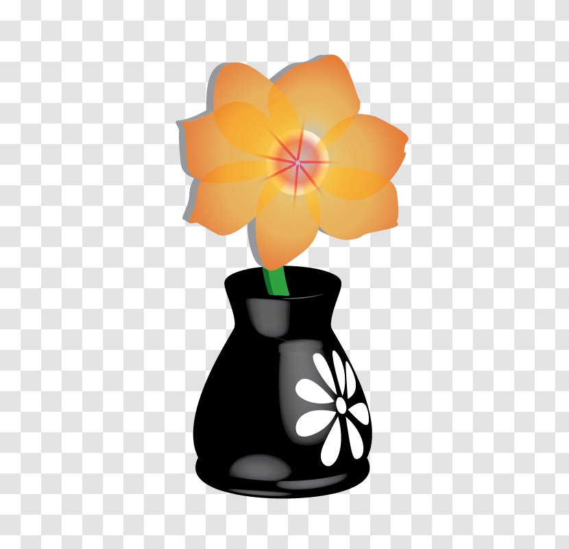 Flowerpot Vase Petal - Flower Transparent PNG
