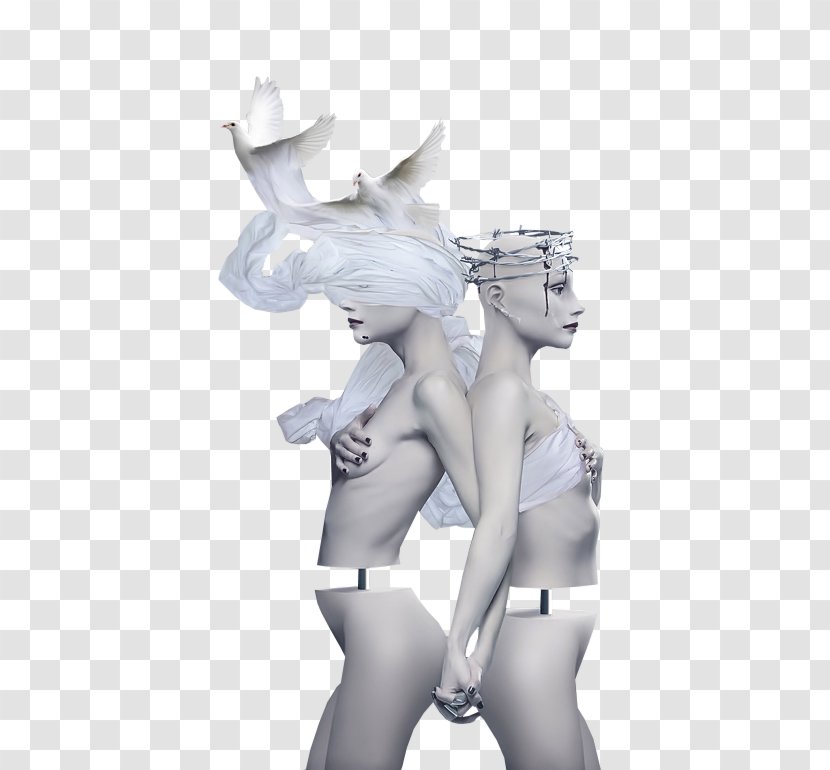 Robot Figurine Cyborg Android Chalet - Shoulder Transparent PNG