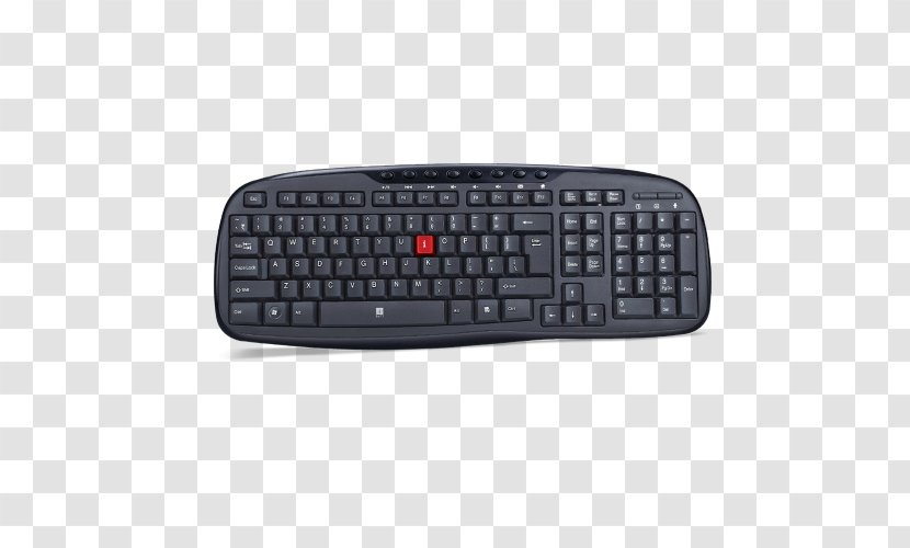 Computer Keyboard Mouse Wireless IBall Hardware - Qwerty Transparent PNG