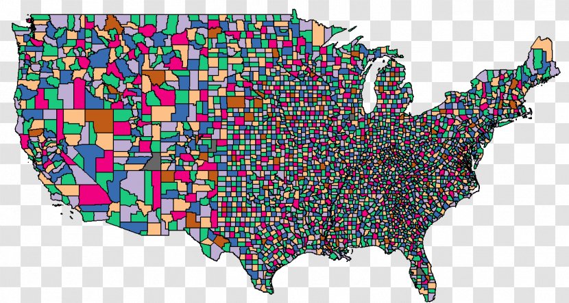 United States Zip Code Map ConceptDraw PRO Geography - Collection Transparent PNG