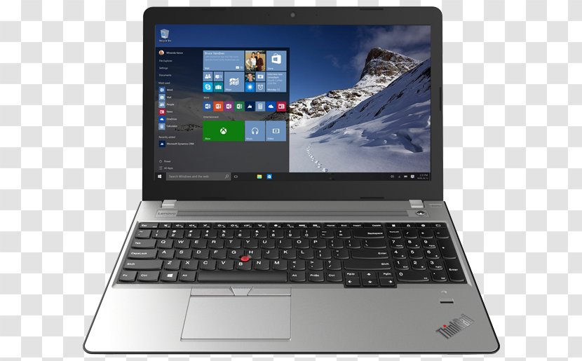 Laptop Intel Core I5 Lenovo ThinkPad E570 - Ddr4 Sdram Transparent PNG