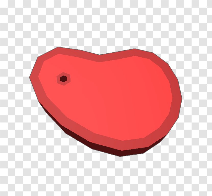 Heart - Red - Carrot Block Transparent PNG