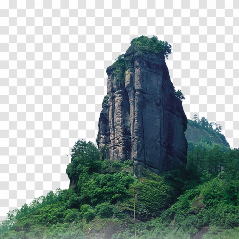 Mount Wuyi Mountain Gulangyu County, Zhejiang Wuyishan, Fujian - Danxia Landform - Peak Transparent PNG