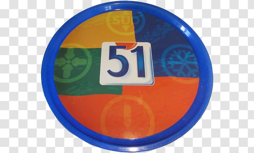 Pastis 51 Emblem Badge Logo - Orange Transparent PNG