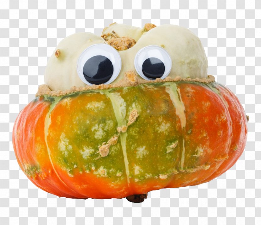 Pumpkin With Eye - Food - Vegetable Transparent PNG