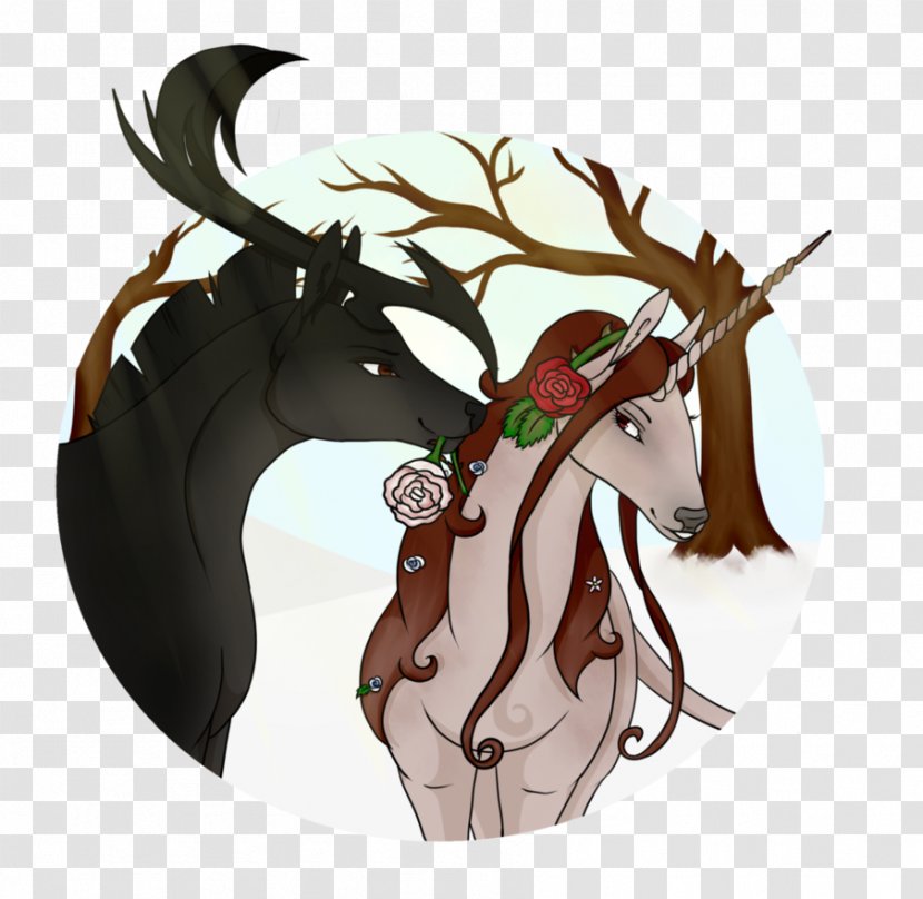 Reindeer Antler Cartoon Legendary Creature Transparent PNG