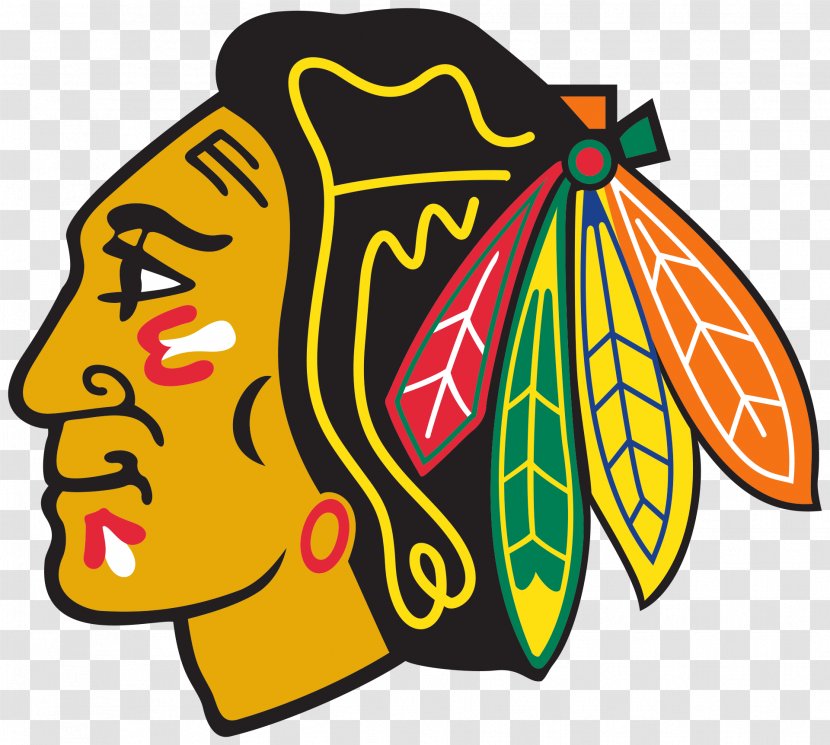 Chicago Blackhawks National Hockey League Ice Logo - Text - Central Division Transparent PNG