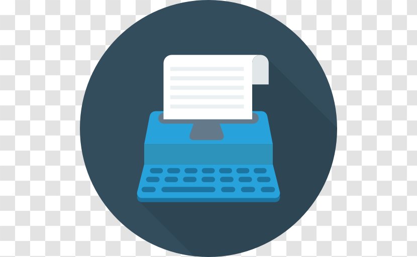Paper - Author - Typewriter Vector Transparent PNG